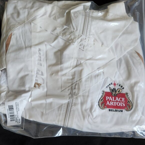 Palace Stella Artois Court Track Jacket White - Picture 3 of 4